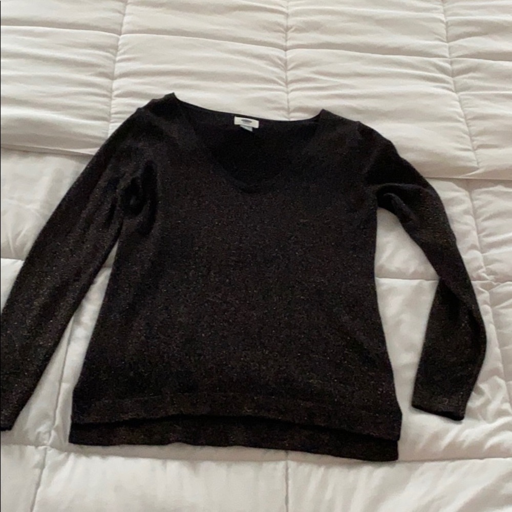 Black & gold sweater